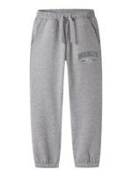 Name it winter sweat broek jongens - grijs - regular fit - NkmNewi - thumbnail
