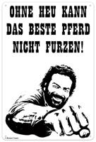 Bud Spencer Tin Sign Pferd Faust 20 x 30 cm - thumbnail