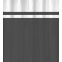 Dutch House Douchegordijn 180x200 cm Antraciet - thumbnail