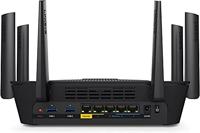 Linksys WiFi 5 router, Tri-Band, 3.500 m² afdekking, 25+ apparaten, snelheden tot (AC4000) 4,0 Gbit/s - EA9300 - thumbnail