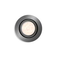 Philips Richtbare inbouwspotDonegal GU10 rond 9cm nikkel - 5039117PN - thumbnail