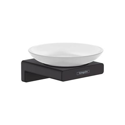 Hansgrohe Zeepschaal AddStoris Mat Zwart - thumbnail