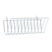 Hooiruif u-vorm 26 chroom - thumbnail