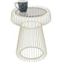 Bijzettafel Lisboa Ø38cm beige Kare Design - thumbnail