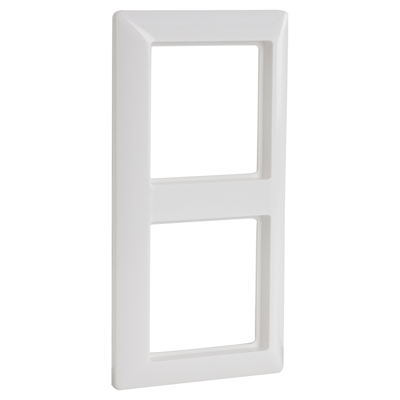 Jung AS500 Afdekraam | Inbouw | 2-voudig | Polarwit - 66.003.22