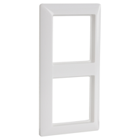 Jung AS500 Afdekraam | Inbouw | 2-voudig | Polarwit - 66.003.22 - thumbnail