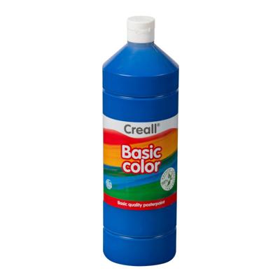 Plakkaatverf creall basic donkerblauw 1000ml Plakkaatverf creall basic donkerblauw 1000ml