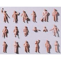 Auhagen 21 717 H0 Onderweg figuren Ongeverfd - thumbnail