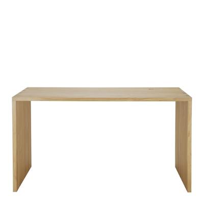 Ethnicraft Bureau 'U' Gevernist Eikenhout, 140 x 70cm, kleur Naturel
