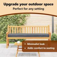 VidaXL Palet kussen antraciet 180 x 40 x 8 cm oxford stof - thumbnail