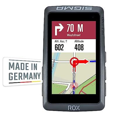 Sigma fietscomputer rox 12.1 evo gps night gray basic - thumbnail