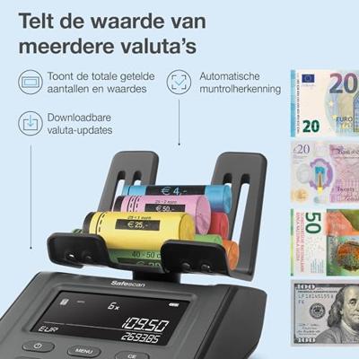 Safescan geldtelweegschaal 6175