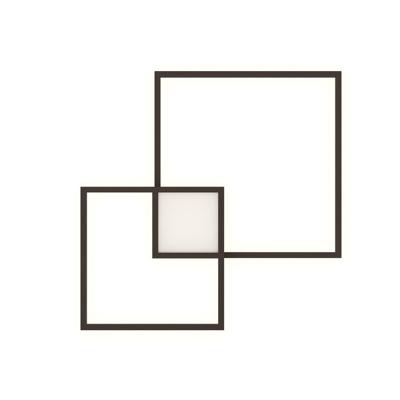 Wever Ducre Venn 2.0 LED Plafondlamp - Brons