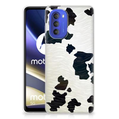 Motorola Moto G51 5G | TPU Hoesje | Koeienvlekken Motorola Moto G51 5G | TPU Hoesje | Koeienvlekken