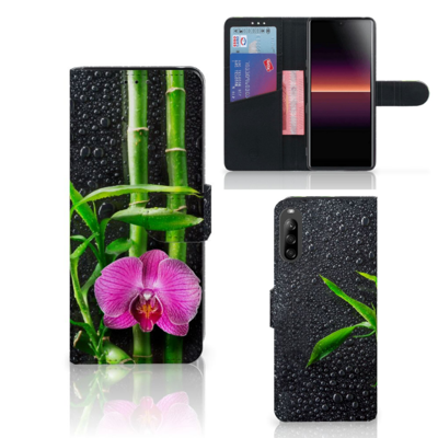 Sony Xperia L4 Hoesje Orchidee