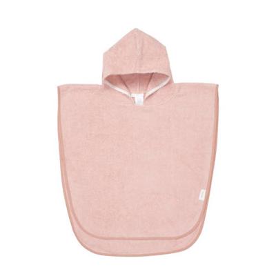 Koeka badponcho Dijon organic shadow pink