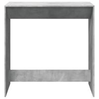 Bartafel 102x50x103,5 cm bewerkt hout betongrijs - thumbnail