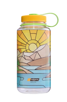 Nalgene Wide Mouth Clear Stained Glass Sustain 1L Drinkfles - thumbnail