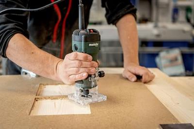 Trimmer - METABO - FM 500-6 - 500W - Elektrisch - Hout - thumbnail