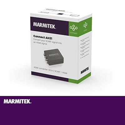Marmitek Connect AH31 (RCA-naar-HDMI) Converter Zwart - thumbnail