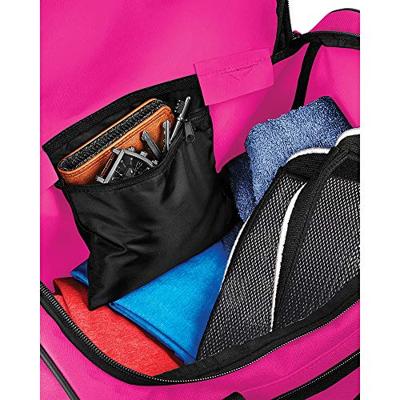 Quadra QS277 Pro Team Locker Bag - Fuchsia/Black/Light Grey - 48 x 30 x 27 cm