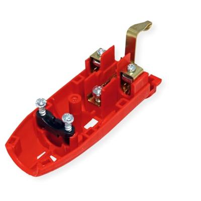 Bachmann 913.174 Koppeling met randaarde Rubber, Silicone 250 V Zwart IP44, IP20
