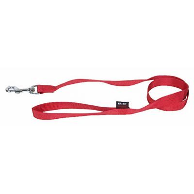 Martin hondenriem basic nylon rood