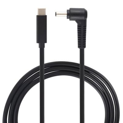 USB-C/type-C naar 4 0 x 1.35 mm laptop voeding oplaadkabel kabel lengte: ongeveer 1.5 m