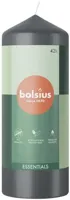 Bolsius stompkaars essentials 5.8x15cm stormy grey - thumbnail