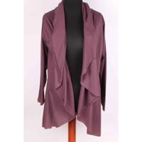 Vest van 100% Organisch Katoen (Aubergine) - thumbnail