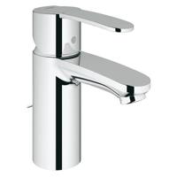 Wastafelkraan GROHE Wave Cosmopolitan S-size met Ketting Chroom - thumbnail