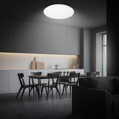 Briloner LED-plafondlamp met sterreneffect (56 cm diameter)
