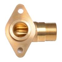 Slangaansluitstuk messing 1 voor weidepomp p100 - thumbnail