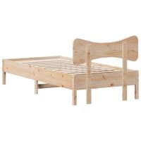 Bedframe zonder matras massief grenenhout 100x200 cm - thumbnail