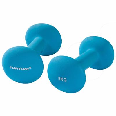 Tunturi Neopreen Dumbell 5 kg Blue Tunturi Neopreen Dumbell 5 kg Blue