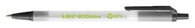 Balpen bic ecolutions m zwart | 50 stuks