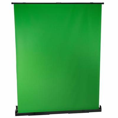 BRESSER draagbaar Roll-up Greenscreen 147 x 190 cm