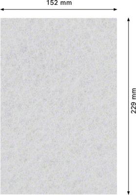 Bosch Accessoires Expert N880 vliespad voor handmatig schuren 152 x 229 mm, reinigen - 1 stuk(s) - 2608901211