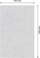 Bosch Accessoires Expert N880 vliespad voor handmatig schuren 152 x 229 mm, reinigen - 1 stuk(s) - 2608901211 - thumbnail