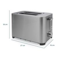 Princess 142400 Broodrooster Met broodrekje RVS - thumbnail