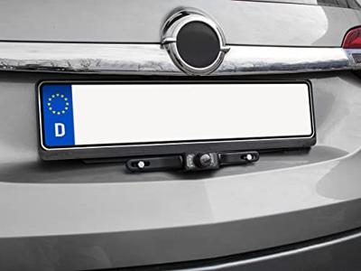 Eufab Draadloos achteruitrijcamerasysteem Afstandshulplijnen Zuignapvoet, Nummerplaathouder Zwart Eufab Draadloos achteruitrijcamerasysteem Afstandshulplijnen Zuignapvoet, Nummerplaathouder Zwart