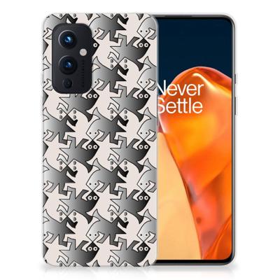 OnePlus 9 | TPU Hoesje | Salamander Grey