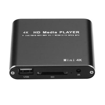 X9 HD Multimedia Player 4K Video Loop USB Externe Media Player Advertentiespeler (EU-stekker) X9 HD Multimedia Player 4K Video Loop USB Externe Media Player Advertentiespeler (EU-stekker)