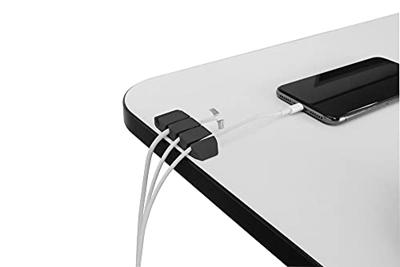 Cablehome Kabelhouder Zelfklevend 135358 Zwart 3 stuk(s)