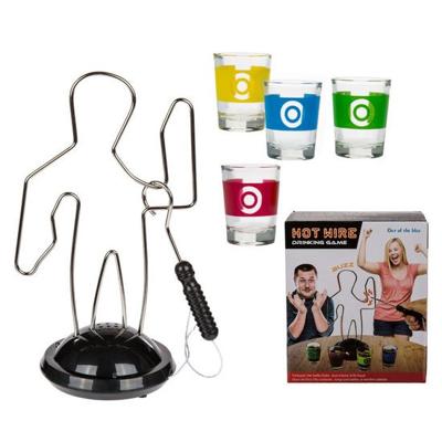 Spiraal drankspel met shotglaasjes Spiraal drankspel met shotglaasjes