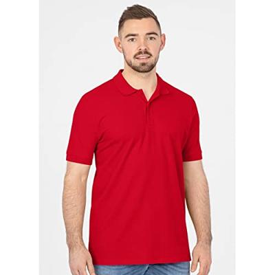 JAKO C6320K Polo Organic Kids - Rood - 140