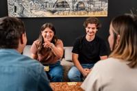 Je Lacht Je Verliest - Heruitgave - Bordspel - DUJARDIN - Neem deel aan een duel van rotte grappen zonder te lachen! - thumbnail