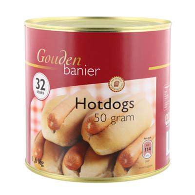 Gouden Banier - Hotdogs - 32x 50g