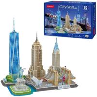 Cubic Fun city line 3d puzzel new york city 123 stukjes - thumbnail