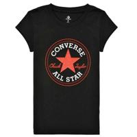 T-Shirt met Korte Mouwen voor kinderen Converse Timeless Zwart Maat 10-12 Jaar - thumbnail